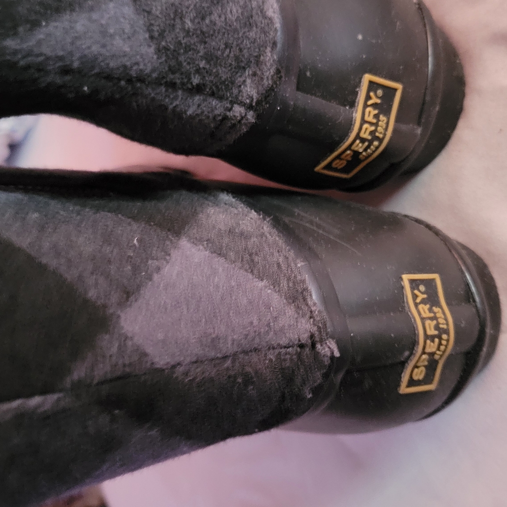 Sperry Black Boots